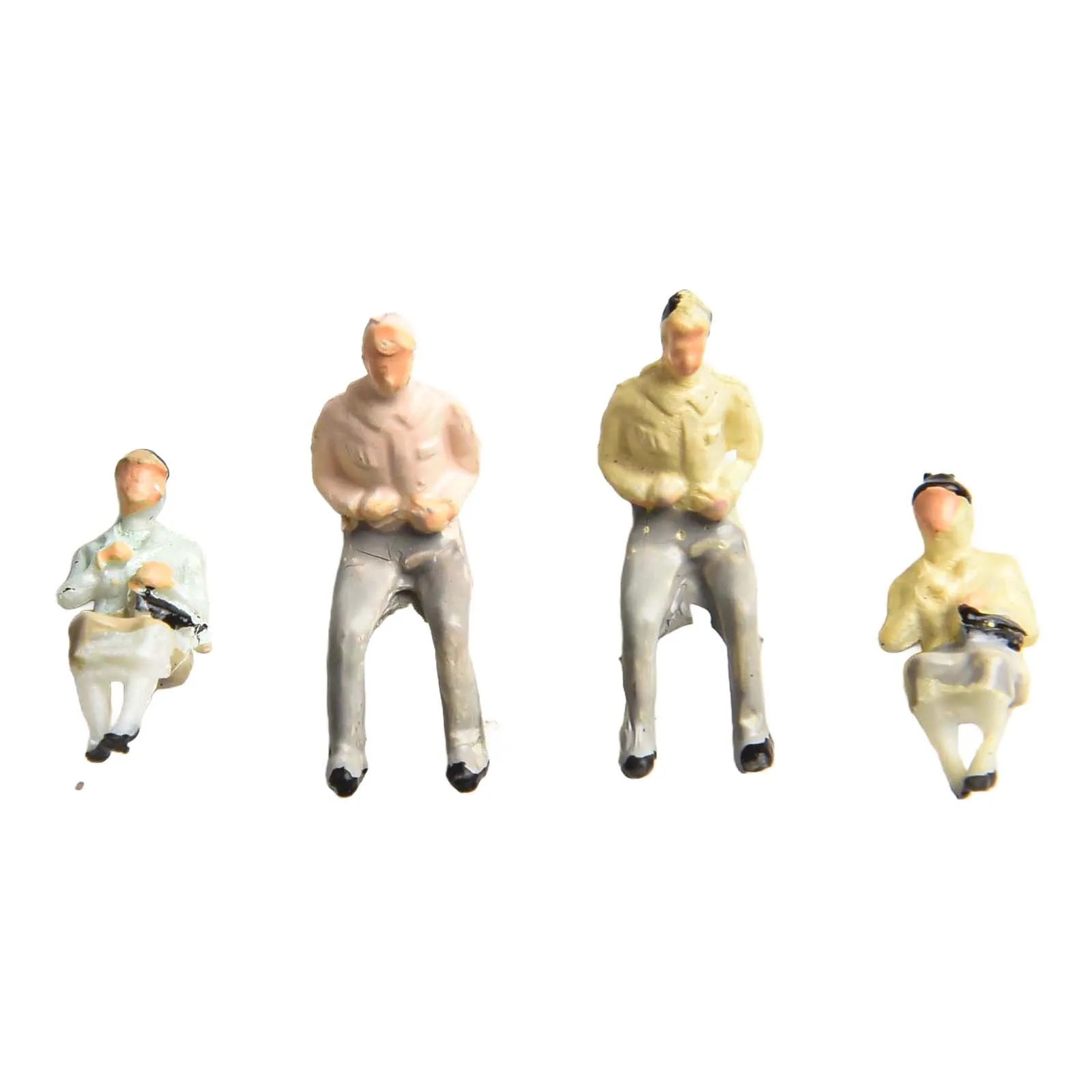 Painted Model People 1 75 1 87 1 100 Figures Diorama Accessories Dynamic Poses Collection Enhancing Presentations