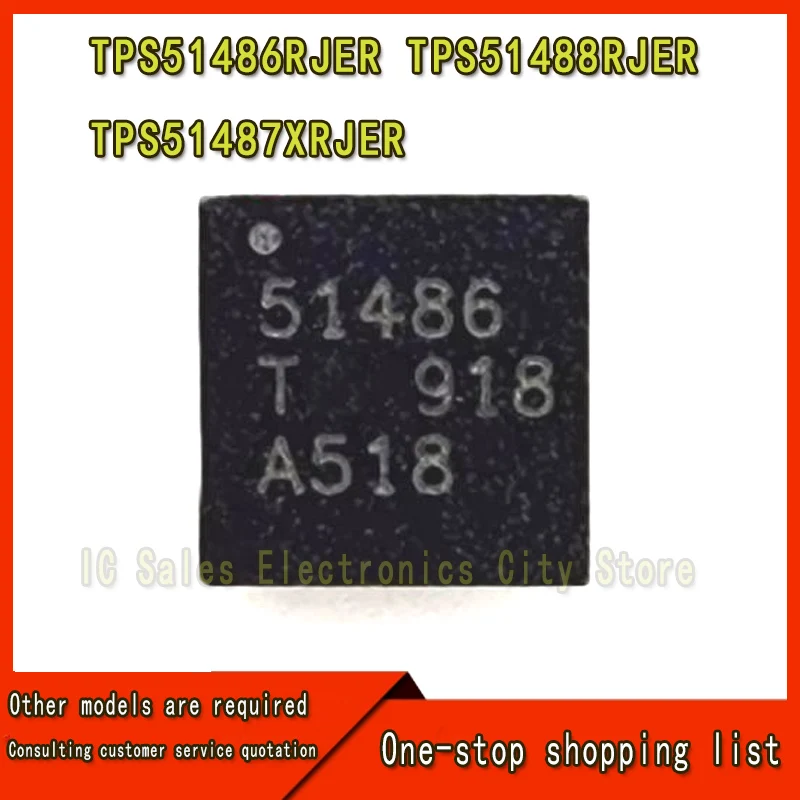 (1piece)100% New TPS51486RJER TPS51486 51486 TPS51487XRJER TPS51487X 51487X TPS51488RJER TPS51488 T51488 QFN-18 Chipset