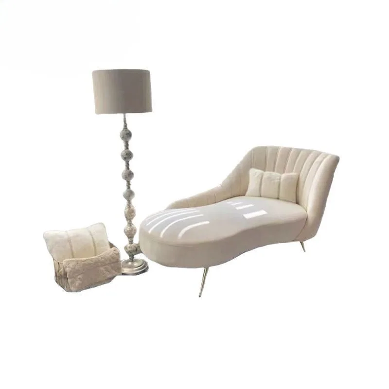 

Nordic light luxury concubine sofa concubine chair single sofa chair simple bedroom comfortable soft beauty couch