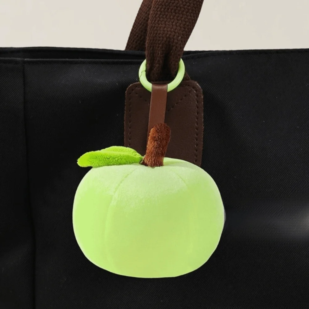 لطيف المانجو الفاكهة مفتاح سلسلة الكرتون البرتقال حقيبة قلادة هدية عيد ميلاد الحبل حلقة رئيسية النساء #2