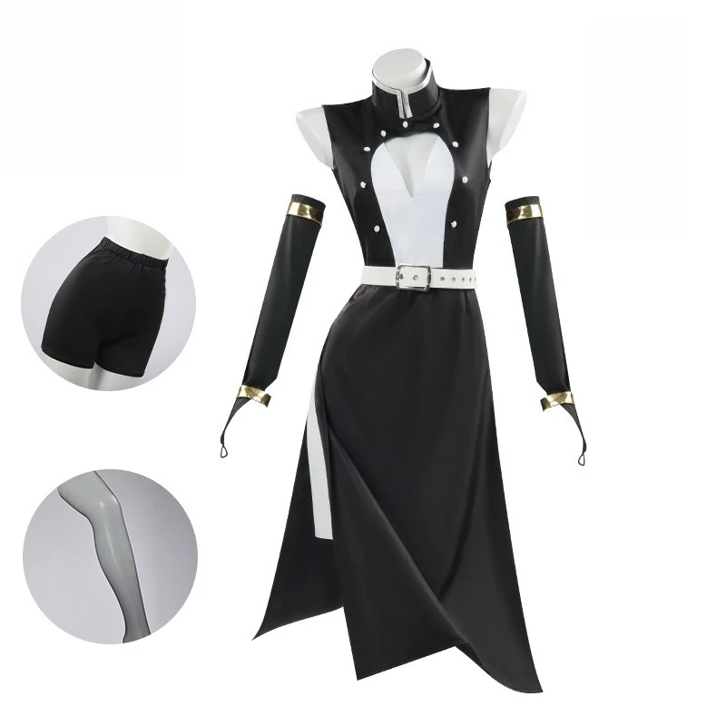 أزياء Uzui Tengen التأثيرية المتغيرة للجنسين، عمود الصوت، نسخة أنثى، بدلة أداء إله اللمعان، لعب الأدوار التأثيرية #1