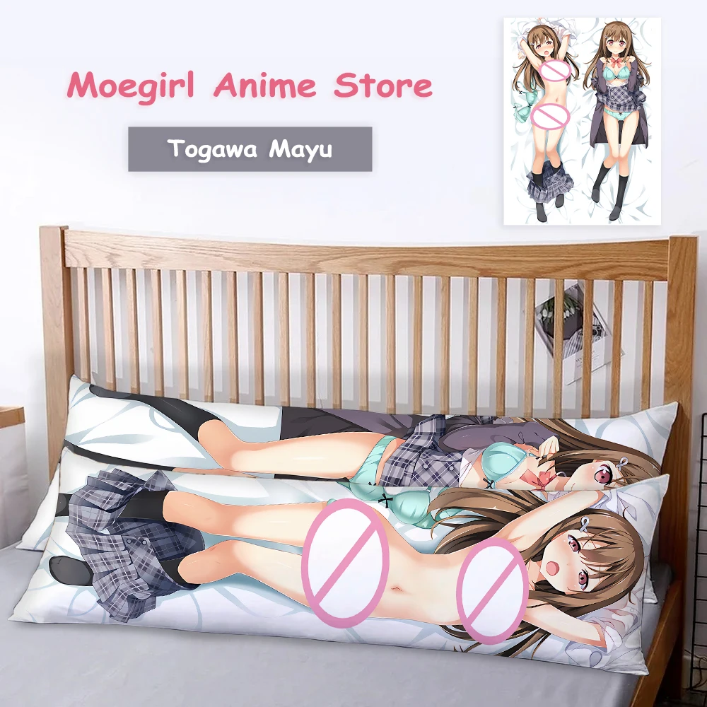 

Kawaii Togawa Mayu Dakimakura наволочка аниме косплей тело подушка два способа мягкая подушка двусторонняя печать дакимакура чехол