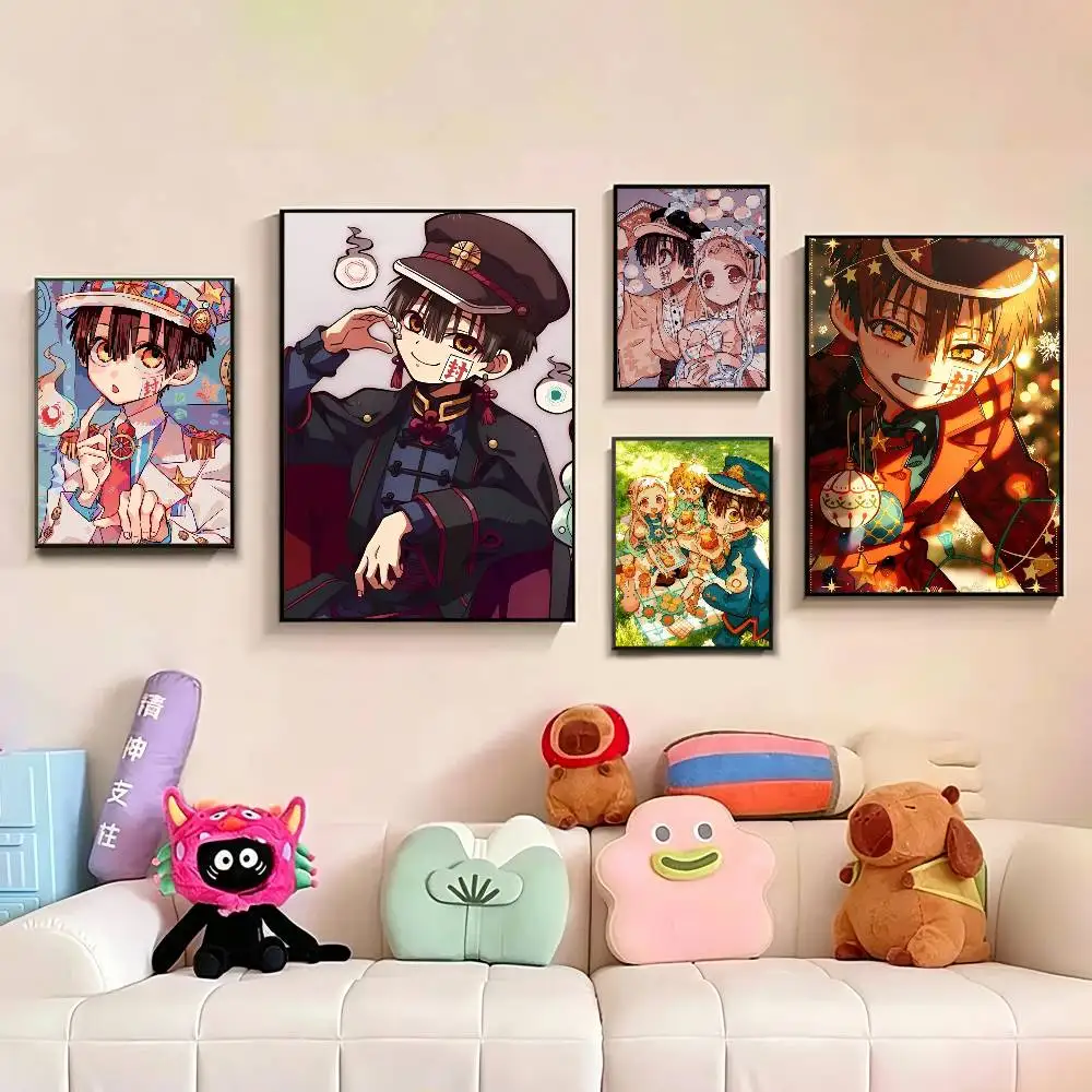 Manga Toilet-Bound Hanako-kun Poster Picture Canvas Painting Wall Art Home Decoration Print For Living Room Decor