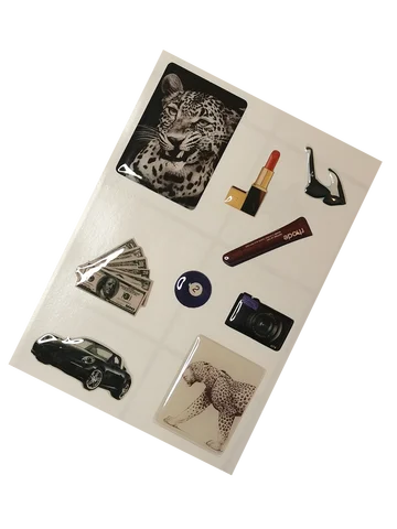 Luxury Decorative for Phone Case Resin DIY Stickers Decoration