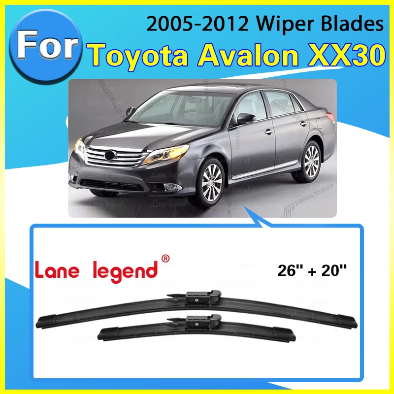 

Windshield Windscreen Window 26"+20" Front Wiper Blades For Toyota Avalon XX30 2005-2012 2005 2006 2007 2008 2009 2010 2011 2012