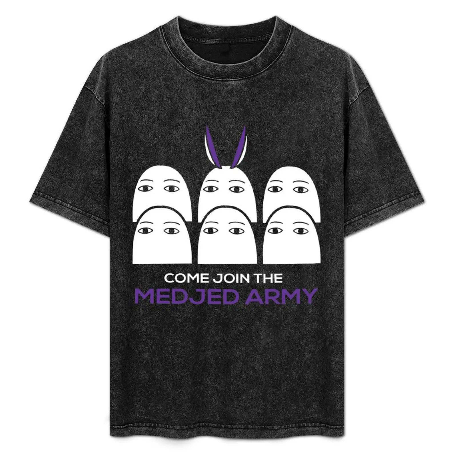

Come Join The Medjed Army T-Shirt Fashion Letter Print T-Shirt