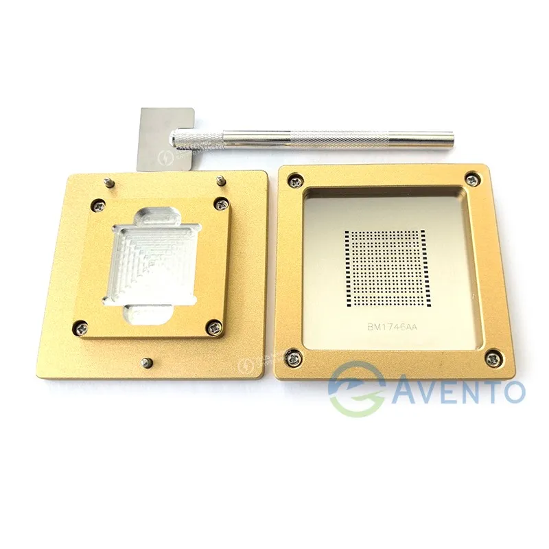 BM1746AA chip tin tool stencil for Antminer Z15 Z15PRO ASIC chips for tin planting, fault repair