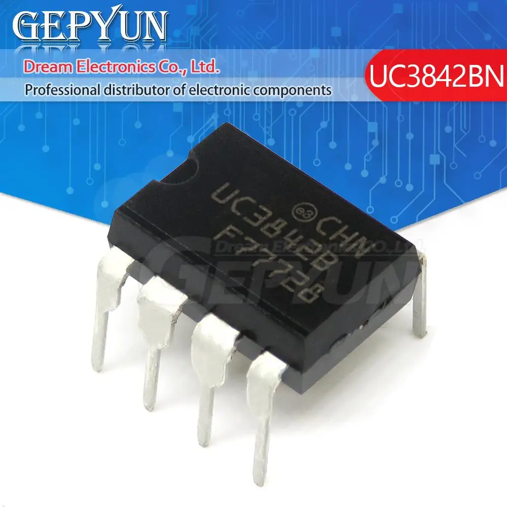 10 sztuk UC3842BN DIP-8 UC3842B DIP8 UC3842 DIP nowy oryginał