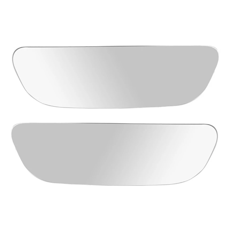 

H3CE Quick Installation Frameless Car Side Mirror 360 Rotation Wide Glass Strong Convex Glass Pair for Vehicle Safety