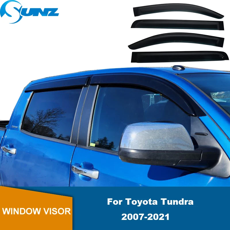 Weathershield For Toyota Tundra 2007 2008 2009 2010 2011 2012 2013 2014 2015 2016 2017 2018 2019 2020 2021 Side Window Visor