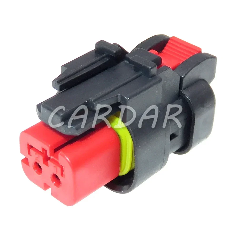 

1 Set 2 Pin 776427-1 Red Excavator Carter Camshaft Sensor Waterproof Socket AC Assembly For Automobile