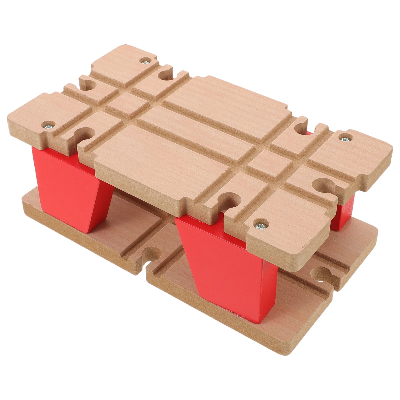 مسار القطار الخشبي 100 قطعة مجموعة السكك الحديدية لعبة البناء التعليمية السكك الحديدية المغناطيسية التفاعلية للأطفال بنين بنات #2