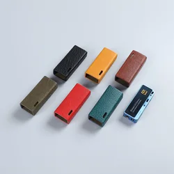 Genuine Leather Protective Shell Skin Case Cover Sleeve for iBasso DC04PRO DC04 Pro Decoding Earphone Amplifier