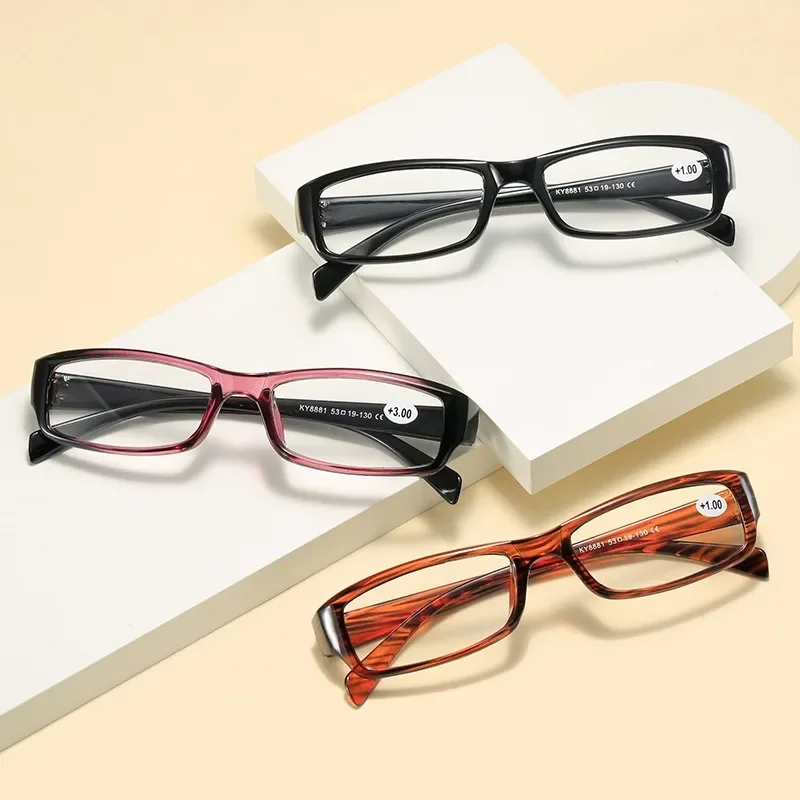 New Reading Presbyopic Glasses for Men and Women Resin Wood Grain Frame Read Eyeglasses Reading Glasses Gafas De Lectura Mujer