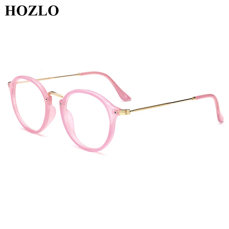 

Women Round Blue Light Blocking Myopia Glasses Men Nearsighted Eyeglasses Shortsighted Spectacles Custom Prescription Lens 0~-6