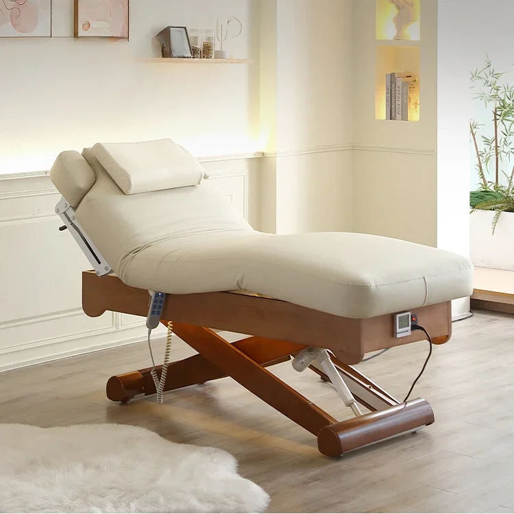 Luxury Electric Lifting Beauty Bed Special Massage Massage Bed Heating Physiotherapy Bed SPA Camilla Electrica Spa De Estetica