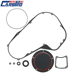 Clutch Primary Cover Gasket Kit for Harley Electra Glide Road King 1999-2006