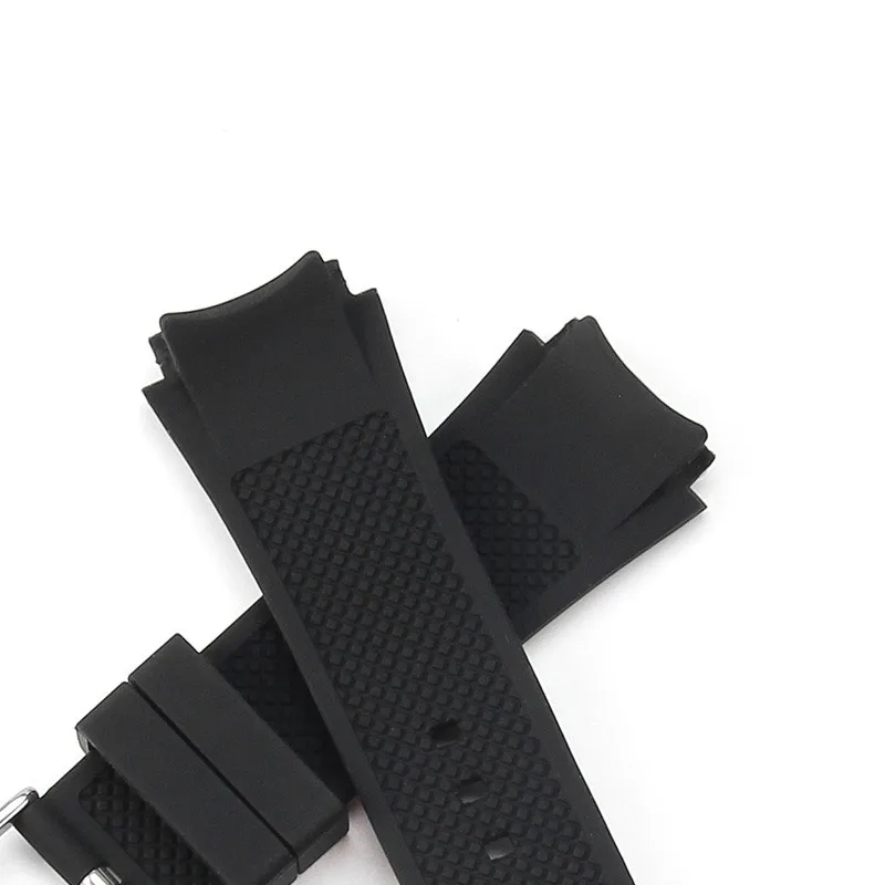 For GUESS U0247G3 W1058G2 W0040G3 Silicone watch strap Waterproof rubber watchband pin buckle bracelet 22mm Dedicated interface