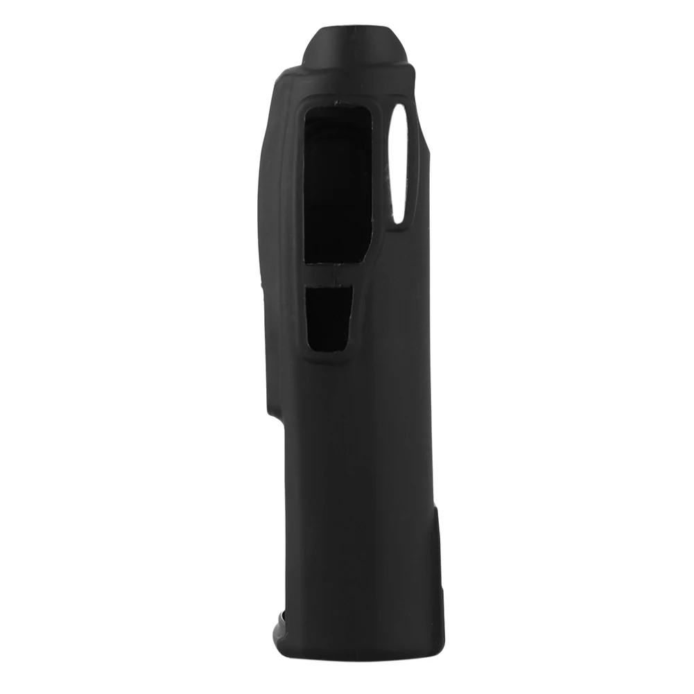 UV-82 Rubber Case UV82 Walkie Talkie Black Silicone Cover Dustproof Wear Resistant Black Baofeng Radio Case Accessories