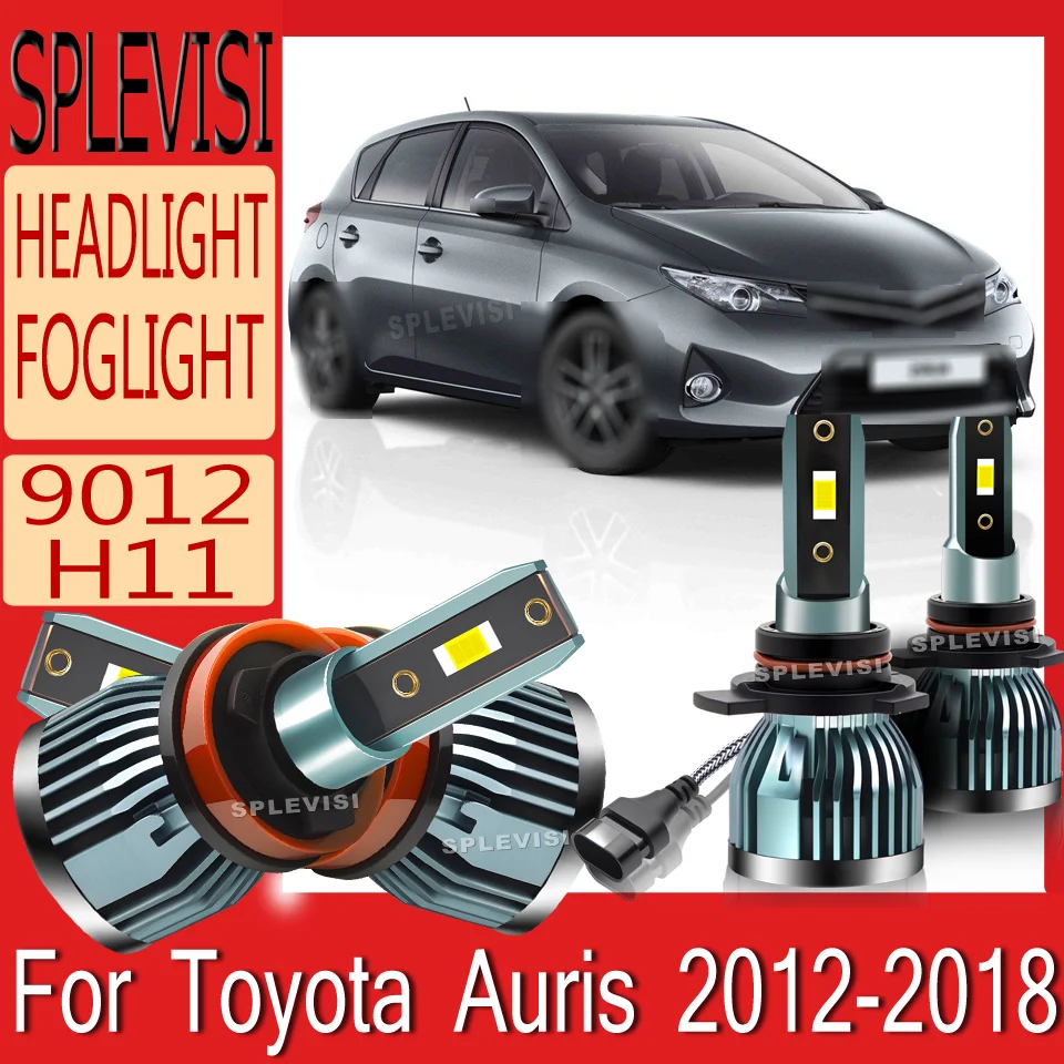 

warranty Worry-Free Purchase Improve Driving Safety Headlight foglight LED For Toyota Auris 2012 2013 2014 2015 2016 2017 2018