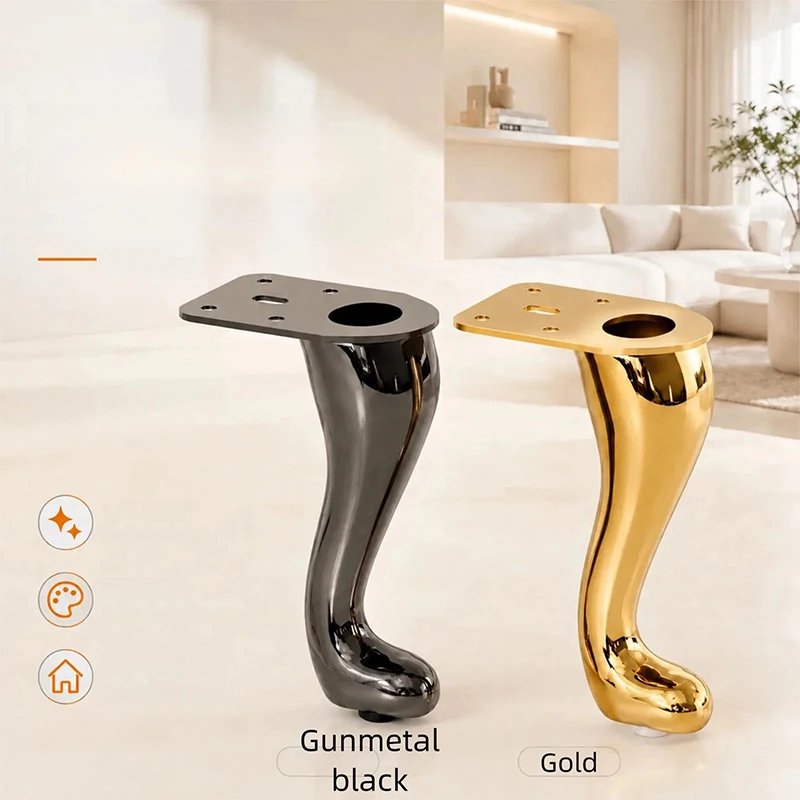 Luxury-lite elephant-shaped creative decorative furniture legs for sofas, tables, beds, televisions, coffee tables, etc.