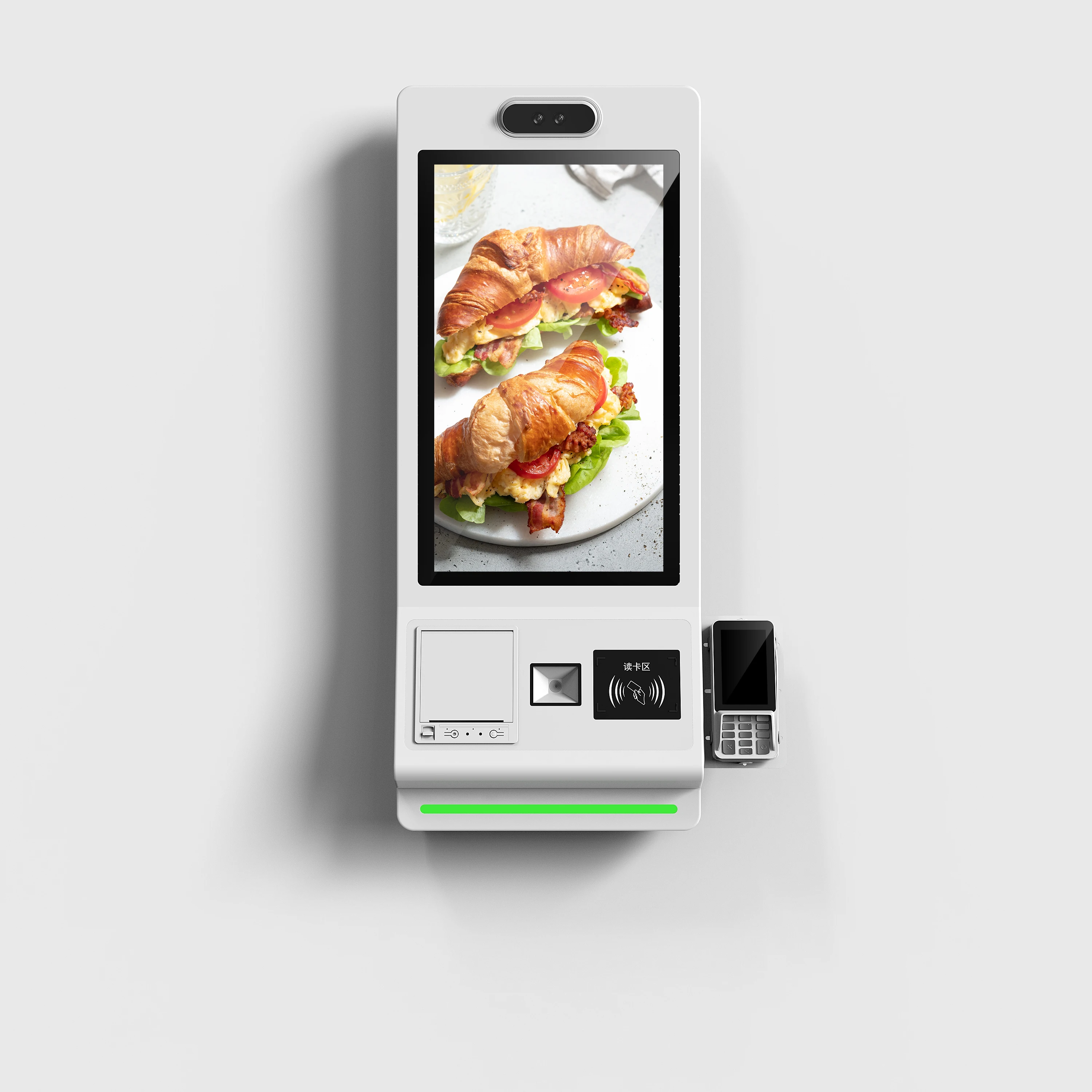 VETO All-In-One 18.5-32 Inch Payment Kiosk Terminal QR Code Scanner And 80mm Printer For Retail Bill Payment Kiosk