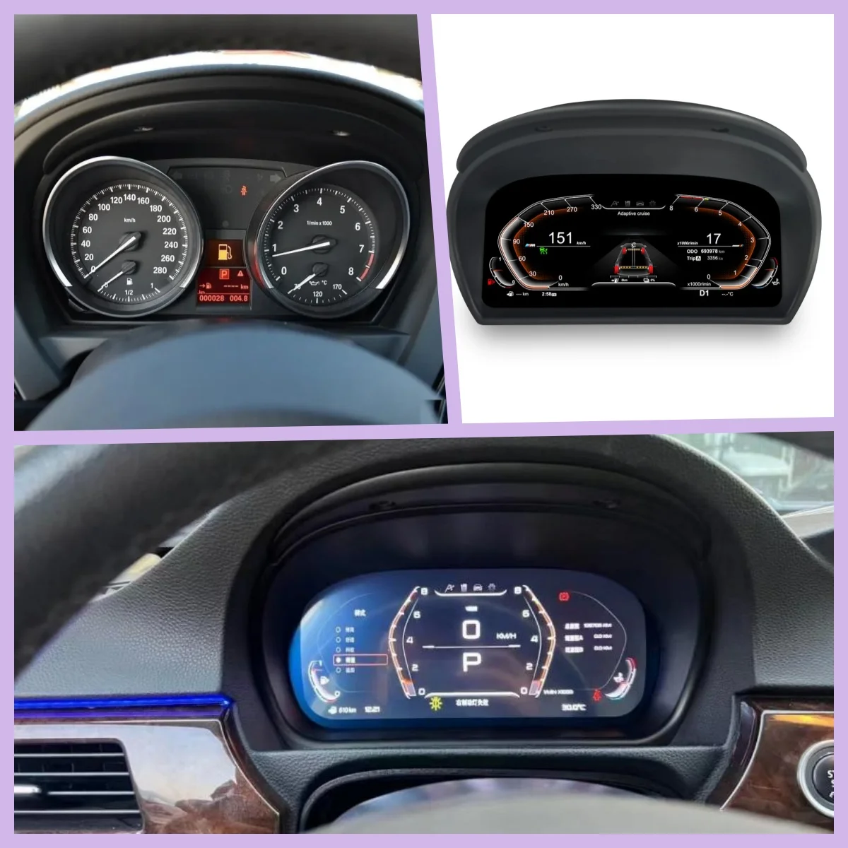 

Latest Original LCD Screen Digital Cluster Dashboard For BMW Z4 E89 2009- 2016 Linux OS Virtual Cockpit Speedometer