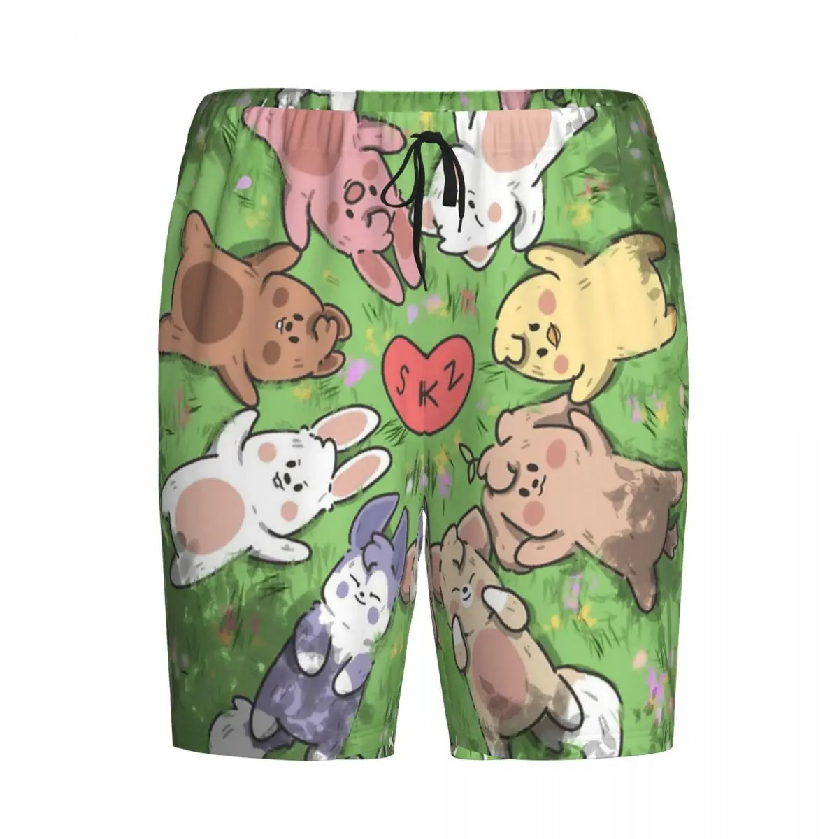 

Custom Skz 5th Anniversary Shorts Sleeping Pants Men Pajama Pants Lounge Sleep Sleepwear Bottoms