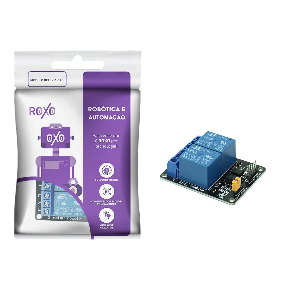 Module Rele Relay 5V 2 Channels-RoXo