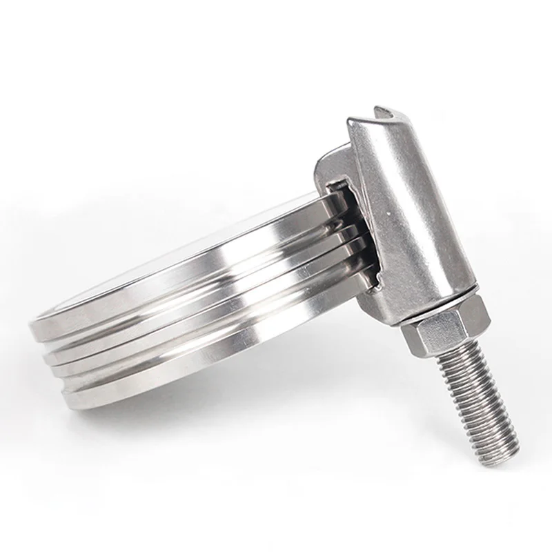 ISO Double Claw Tri Clamp Stainless Steel  M8 M10 M12 Vacuum Flange Fitting Bolt Groove Hook Type Caliper Screw