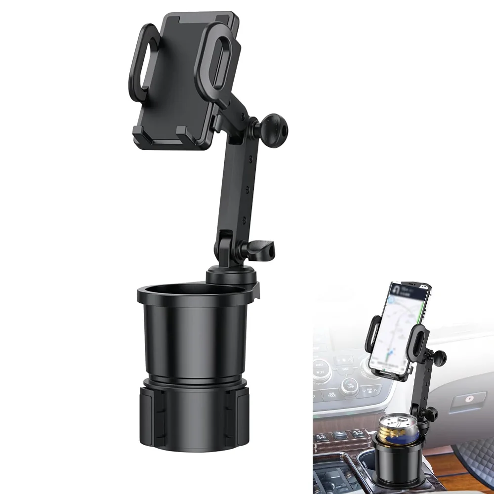 

1 PC Car Cup Holder Multifunctional Vehicle Smartphone Holder Foldable Waterproof Design Universal Shockproof Anti-Slip