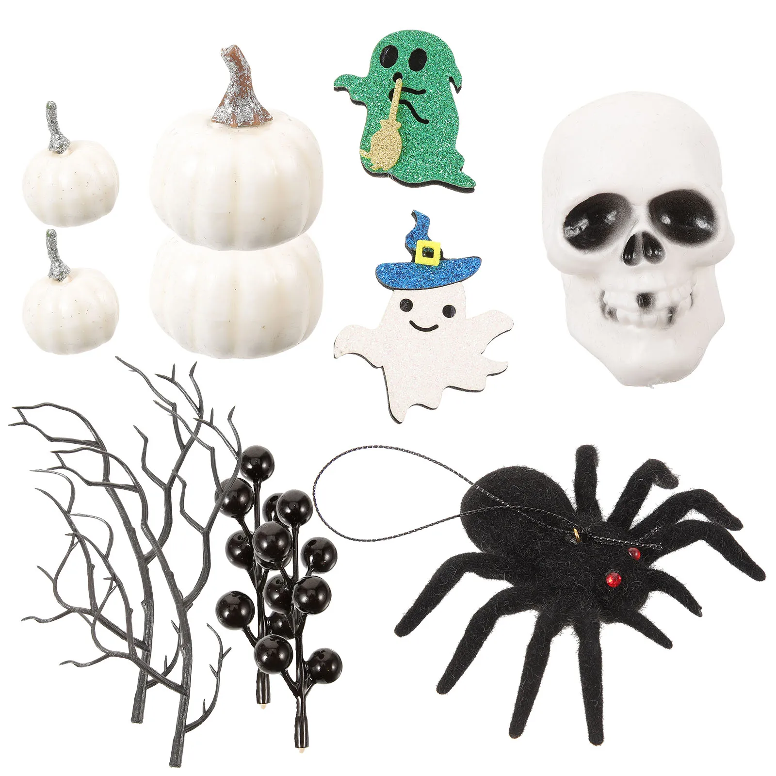 

Simulation Pumpkin Maple Leaf Decor Halloween Table Decorations Black Fall Dining Room Home PartyHaunted House