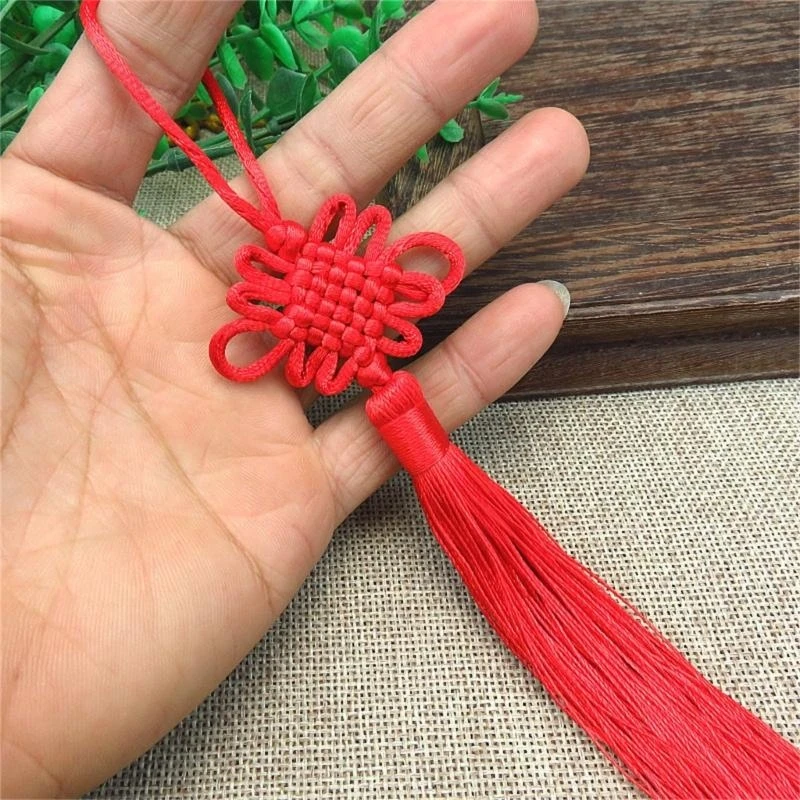 652F Chinese Knot Tassels Chinese New Year Decoration Festival Knot Pendant Ornament for Spring Festival Home Decoration - Image 2