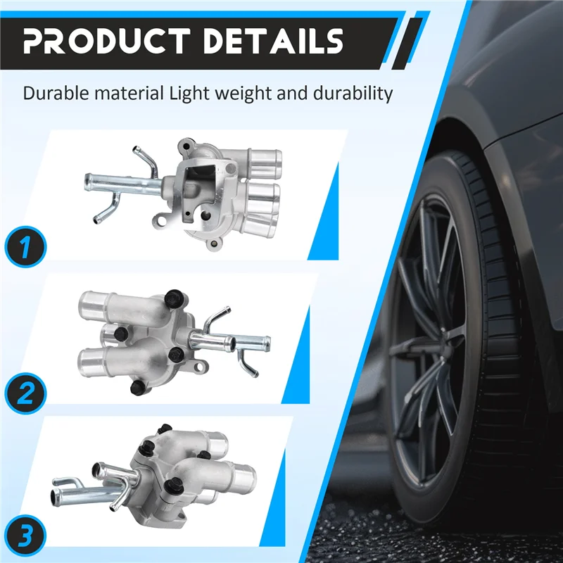 

Thermostat Housing Coolant Temperatu Control Assy For Hyundai Accent MATRIX Kia Cerato Rio 2560026160 25600-26160