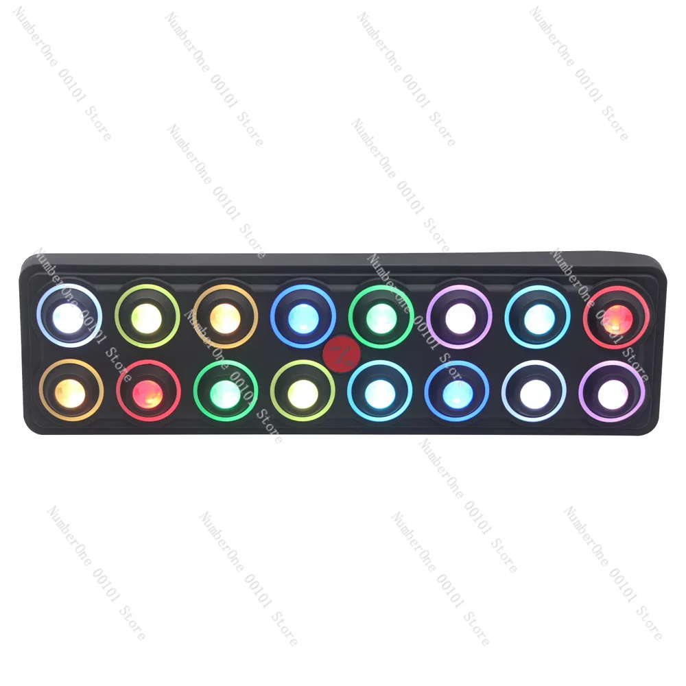 For cars, ships, yachts, RVs, buses 8-way 16-way, silicone round button switch