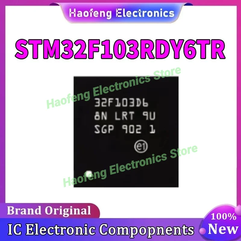 

STM32F103RDY6TR Wlcsp-64 ARM Cortex-M3 32-bit Microcontroller IC Chip in stock
