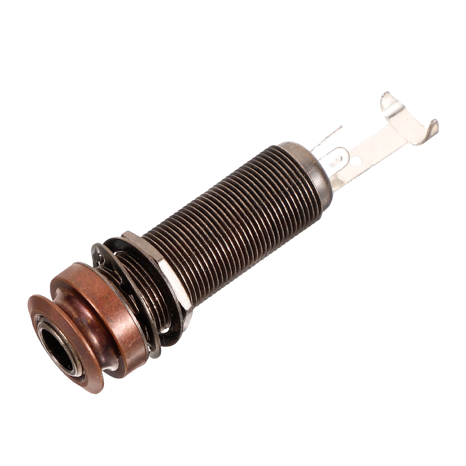 

Guitar Studs Output Jack Plate Socket Pure Copper End Pin Electric Jackplate Plug