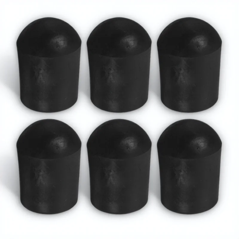 

6pcs Endpin Stopper Rubber Tips Anti-Slip Floor Protector Replacement Caps For Endpin Durable Cello Parts Cello Accessories