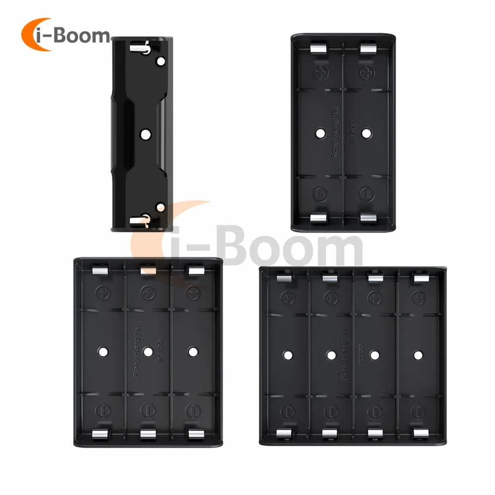 21700 Battery Holder Case for DIY Power Bank Cases 1 2 3 4 Slots Battery bracket Container Storage Box 21700