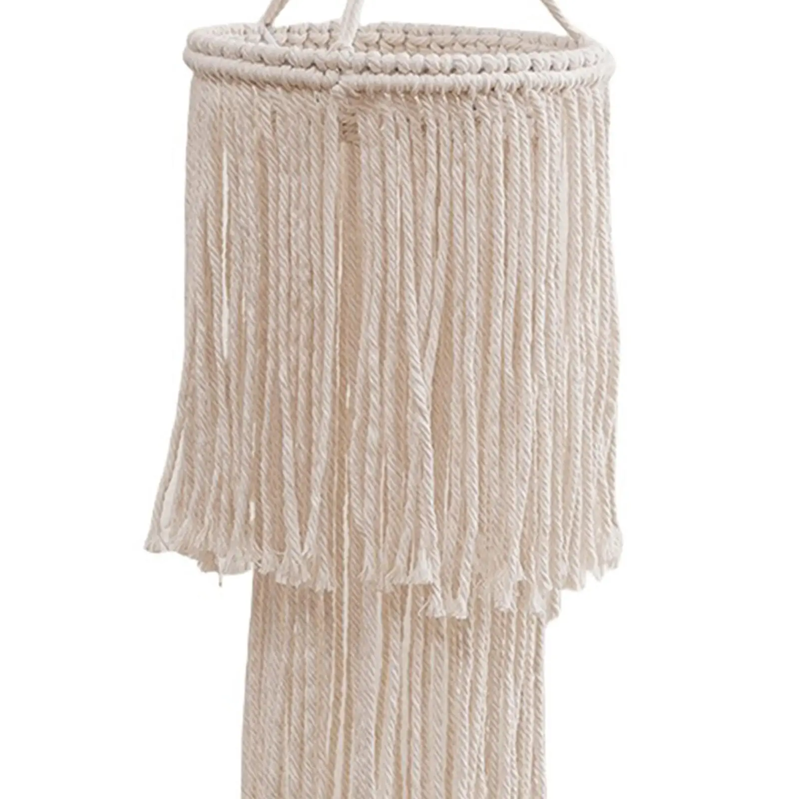 

Богемный абажур для лампы, ручной работы, подвесной, в стиле бохо, макраме