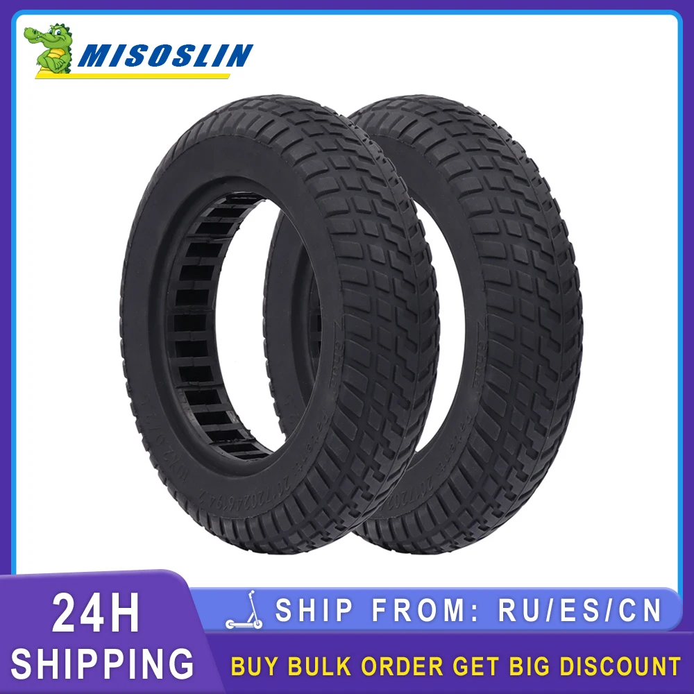 

Durable Anti-Explosion Solid Tubeless remodel Tire 10"Kick Honeycomb Shock For Xiaomi M365 Electric Scooter Replacement Parts