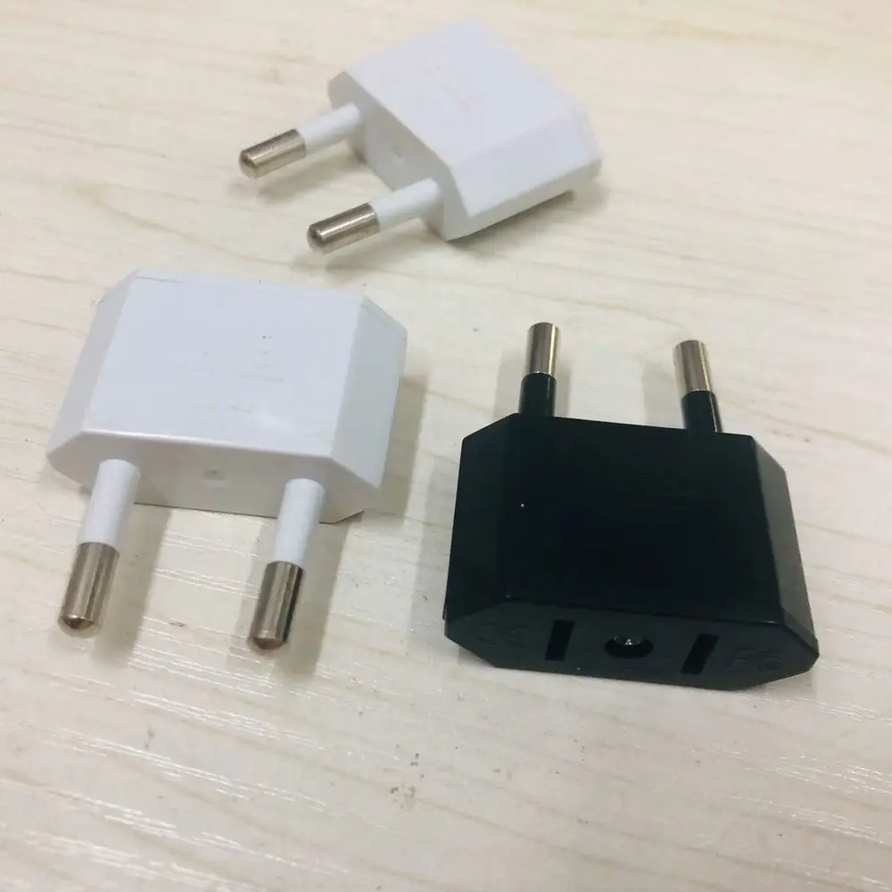 EU Plug Adapter Power Converter Electrical Socket Outlet Power Adapter Travel Adapter Mobile Phone Charger Electrical Plugs
