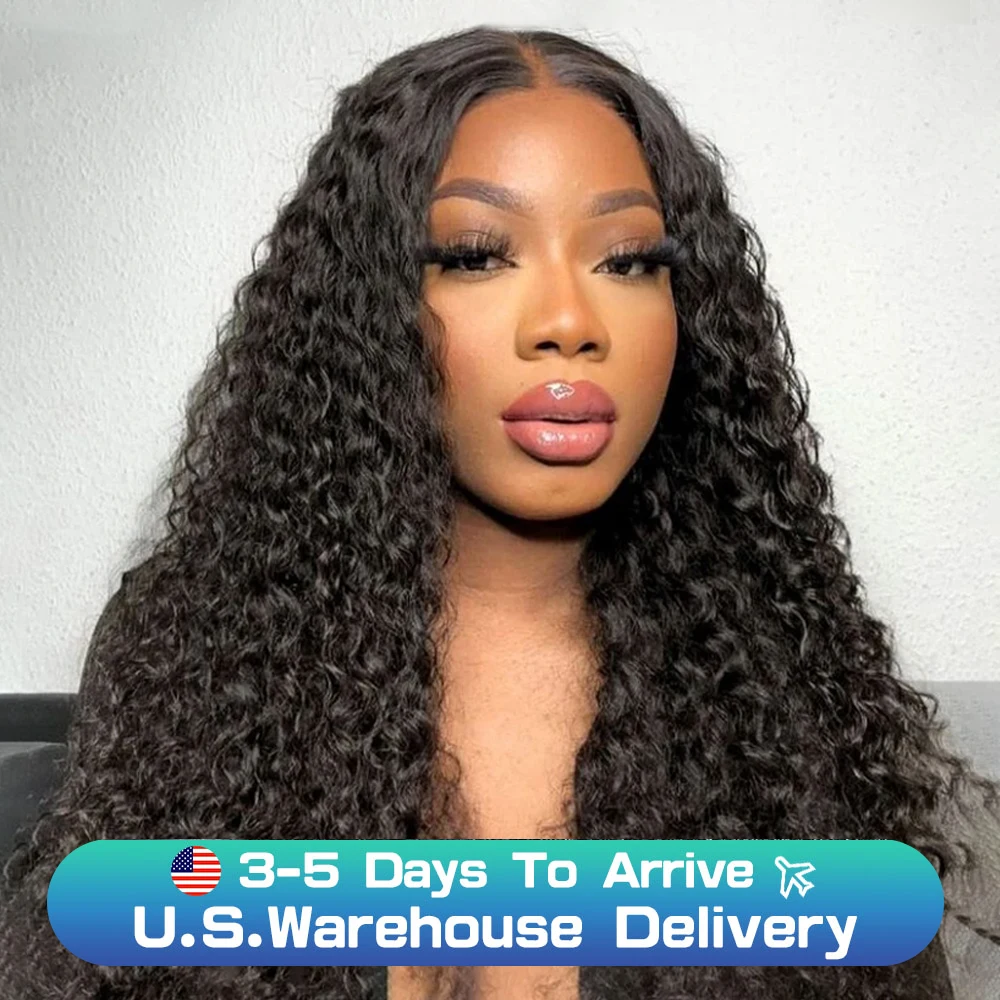 Curly Wig Lace Front Human Hair Wigs For Black Women Pre Plucked Brazilian Hair 13x4 Deep Wave Frontal Wig 13x6 Hd Lace Wig