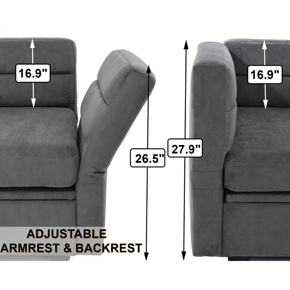 Thumbnail 4 - #3 Latest Reclining Sofa Couches Offers