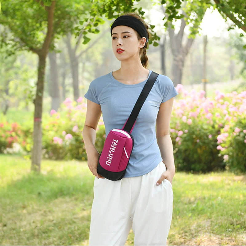 Mini Nature Hike City Jogging Bag Purses for Women Running Gym Fanny Pack Man Outdoors Wallet Sports Phone Shoulder Chest Bag