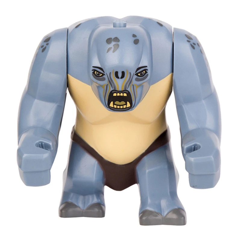 Movie Series Animal Big Dinosaur Building Block Monster Mini Animation Action Figures Model King Toy Children's Gifts view 5