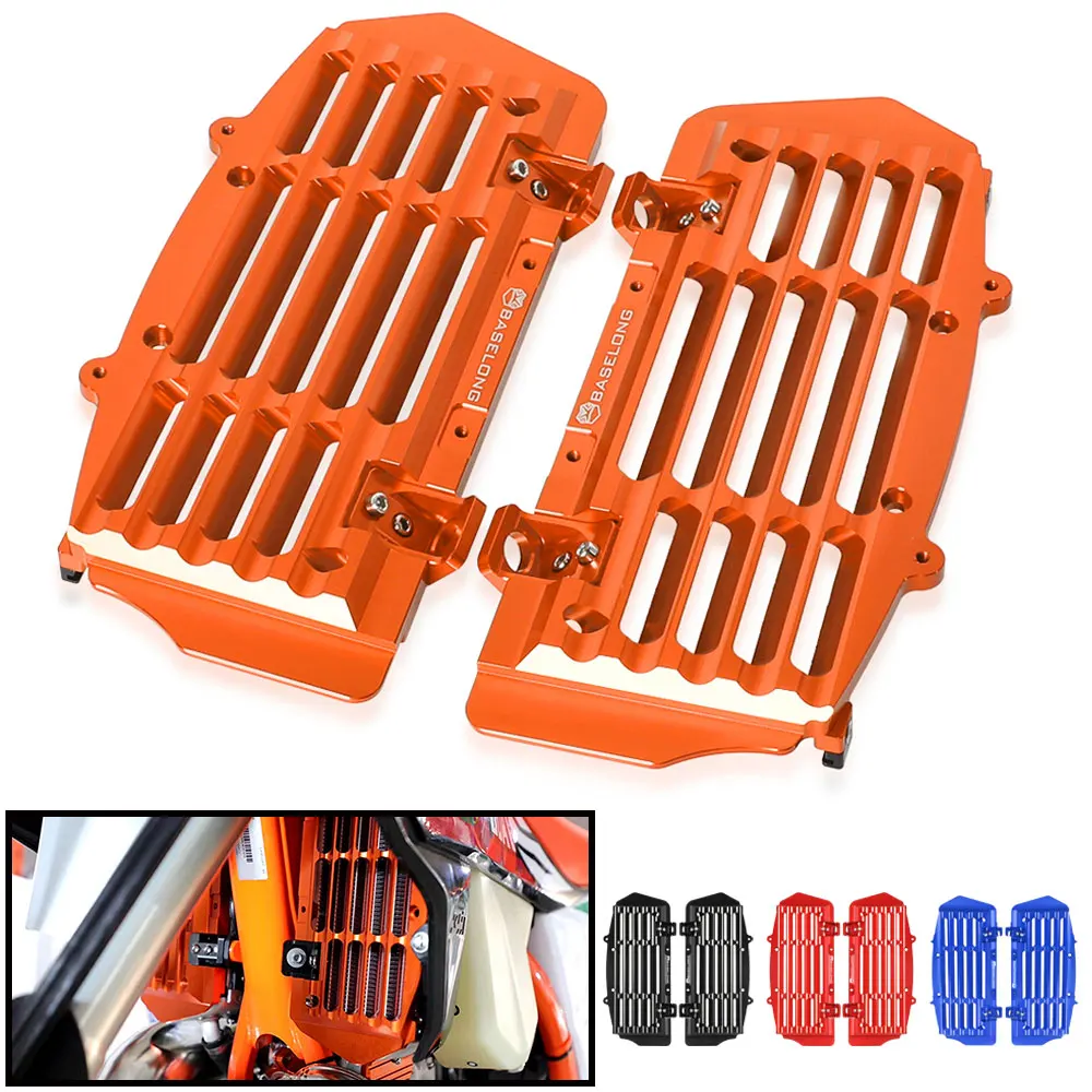 2023 2022 2021 Radiator Grille Guard Cover FOR KTM EXC SXF XCF SX XC EXCF 125 250 300 350 400 450 500 2017-2020 2019 Husqvarna