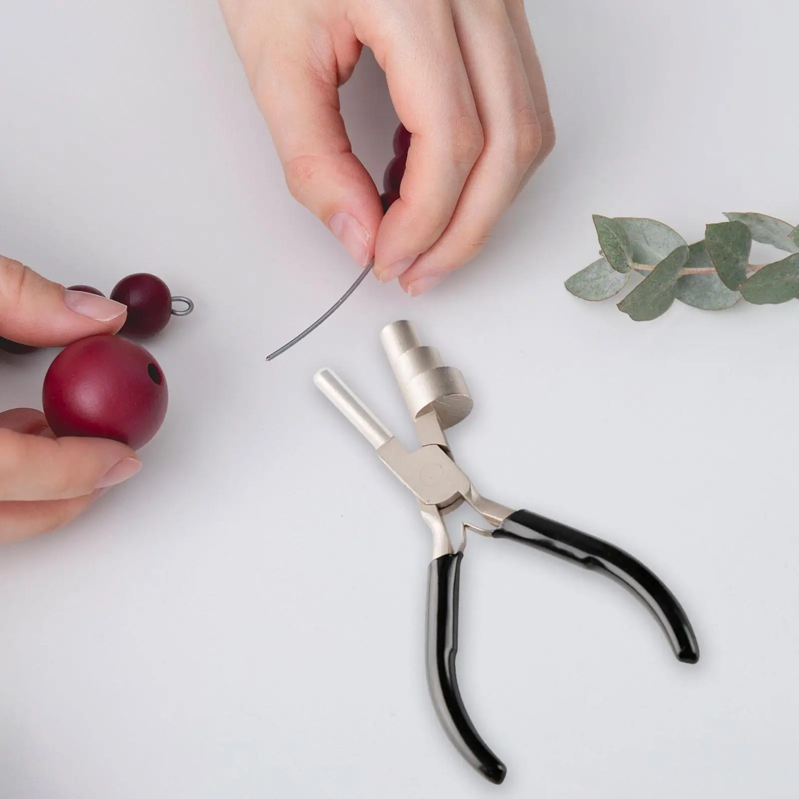 3 ステップ保釈プライヤージュエリー作成ツール丸カン修理用