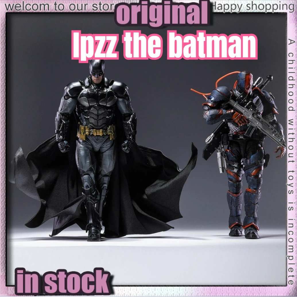 

1/12 Lpzz The Batman Arkham Knight Action Figure DC002 Deathstroke Batman Arkham Knight Figure Collectible Model Toy Gifts