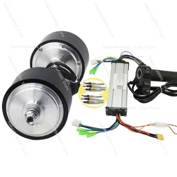 4-inch Brushless Speed Control Motor 116 Toothed Wheel Hub Reduction Motor DC Low-speed Large Torque Rail